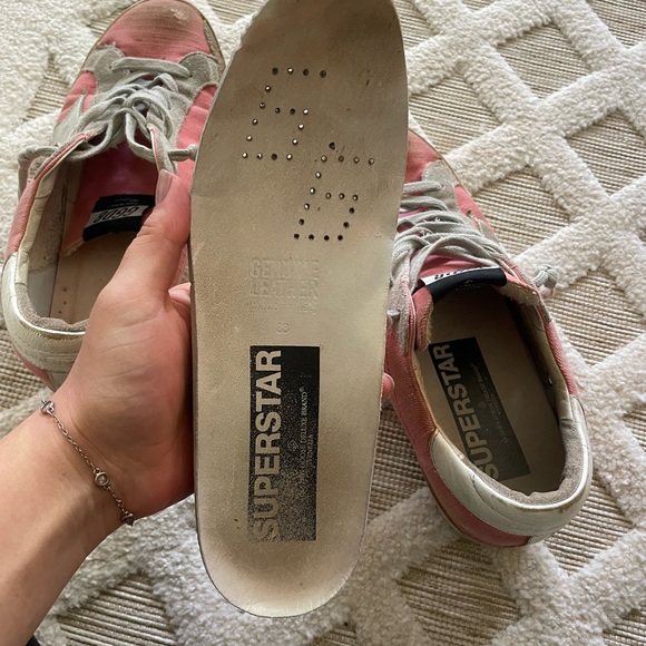 Pink Genuine Golden Goose Sneakers - size 38 - Picture 9 of 15